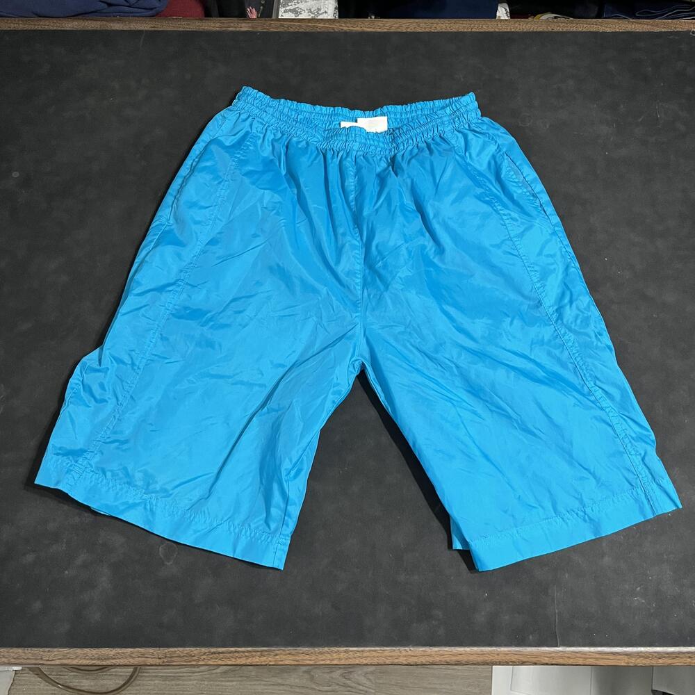 Vintage International Surfing OP Nylon Shorts Mens Water Board Blue Athletic 90s